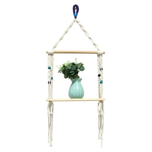 decorative objects & figurines creative bohemian macrame tapestry rack hand-woven wall hanging flower storage wooden shelf
decorative objects & figurines creative bohemian macrame tapestry rack hand-woven wall hanging flower storage wooden shelf