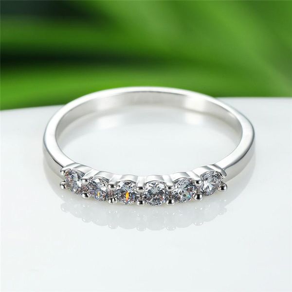 wedding rings cute female small white zircon ring with crystal fashion 925 silver promise engagement for women, Slivery;golden
wedding rings cute female small white zircon ring with crystal fashion 925 silver promise engagement for women, Slivery;golden