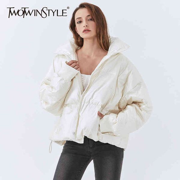 casual black parka for women stand collar long sleeve patchwork cotton coat female winter fashion 210524
casual black parka for women stand collar long sleeve patchwork cotton coat female winter fashion 210524