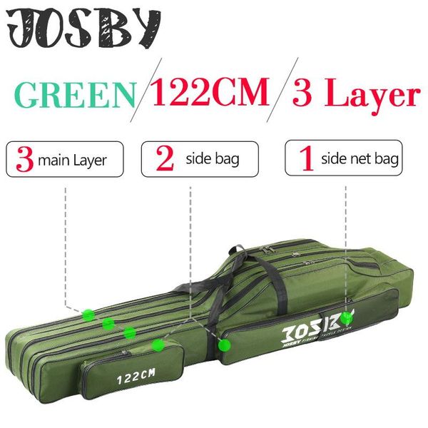 fishing accessories josby 152/122/60cm bag oxford cloth folding rod reel tackle storage bags travel carry case pesca
fishing accessories josby 152/122/60cm bag oxford cloth folding rod reel tackle storage bags travel carry case pesca