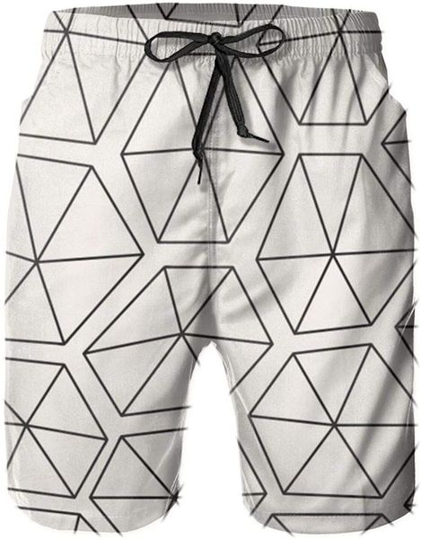 mens swim trunks hexagons draw swimming shorts beachwear quick dry casual summer beach mesh lining men's, White;black
mens swim trunks hexagons draw swimming shorts beachwear quick dry casual summer beach mesh lining men's, White;black