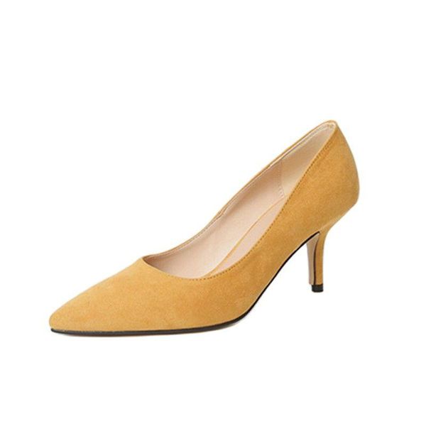 dress shoes simple elegant high heels stiletto women pointed professional single wedding, Black
dress shoes simple elegant high heels stiletto women pointed professional single wedding, Black