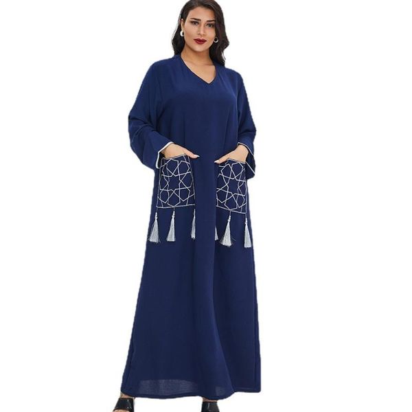 ethnic clothing 2021 fashion simple summer dress leisure muslim abaya middle east gown, Red
ethnic clothing 2021 fashion simple summer dress leisure muslim abaya middle east gown, Red
