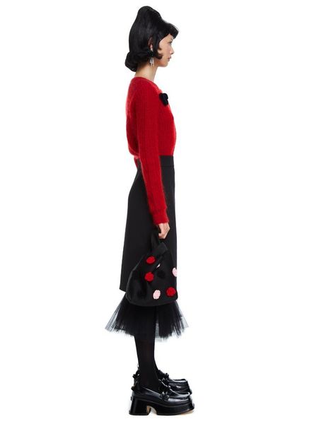 women's knits & tees wool blend women cropped cardigans sweater 2021korean style cute bow round neck red cardigan female short knitted, White
women's knits & tees wool blend women cropped cardigans sweater 2021korean style cute bow round neck red cardigan female short knitted, White