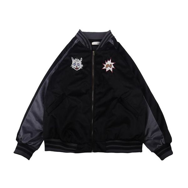women's trench coats original design black zipper casual velvet fabric cotton jacket 2021 thick stitching cartoon embroidery warm, Tan;black
women's trench coats original design black zipper casual velvet fabric cotton jacket 2021 thick stitching cartoon embroidery warm, Tan;black
