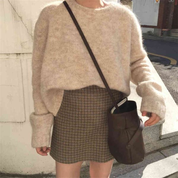 women's sweaters elegant female sweater, vintage blouse long knit sleeve i0zs, White;black 
women's sweaters elegant female sweater, vintage blouse long knit sleeve i0zs, White;black