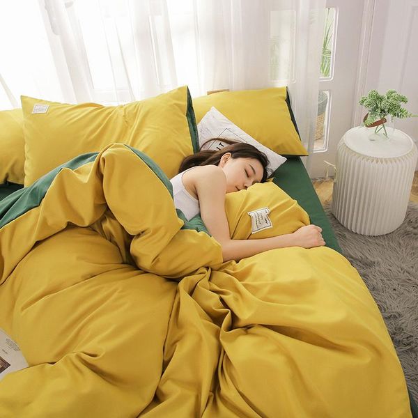 bedding sets simple pure color double face high-grade set and children down duvet cover pillowcase home textile
bedding sets simple pure color double face high-grade set and children down duvet cover pillowcase home textile