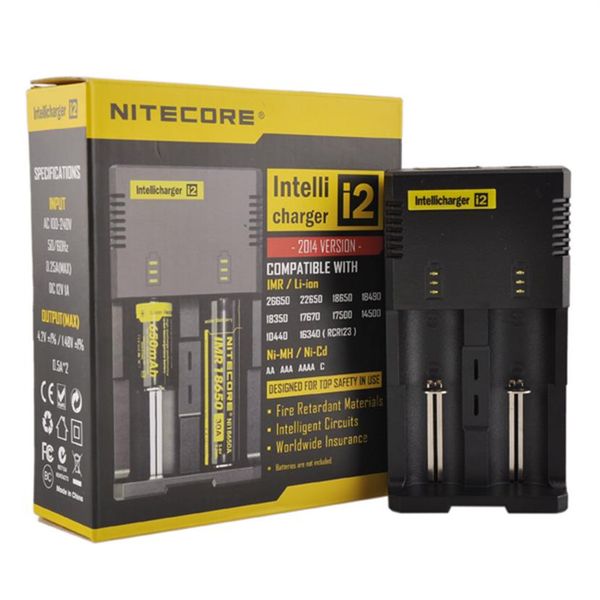 authentic nitecore i2 universal charger for 16340/18650/14500/26650 battery us eu au uk plug 2 in 1 intellicharger battery charger a10
authentic nitecore i2 universal charger for 16340/18650/14500/26650 battery us eu au uk plug 2 in 1 intellicharger battery charger a10