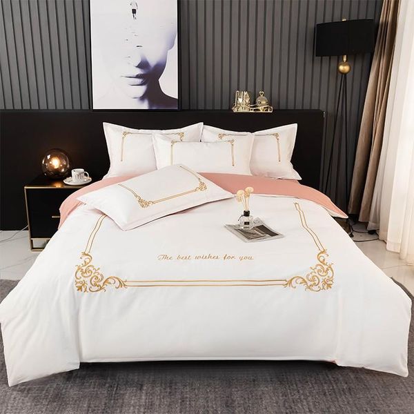 bedding sets soft duvet cover set king twin size 100% cotton elegant embroidered wishes bed sheet and pillowcases
bedding sets soft duvet cover set king twin size 100% cotton elegant embroidered wishes bed sheet and pillowcases