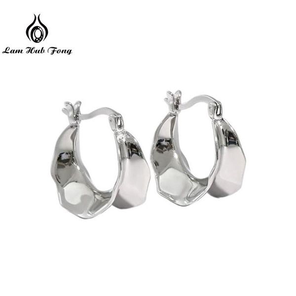 hoop & huggie real 925 sterling silver classic earrings irregular bump surface earring fashion jewelry for women wedding gift, Golden;silver
hoop & huggie real 925 sterling silver classic earrings irregular bump surface earring fashion jewelry for women wedding gift, Golden;silver