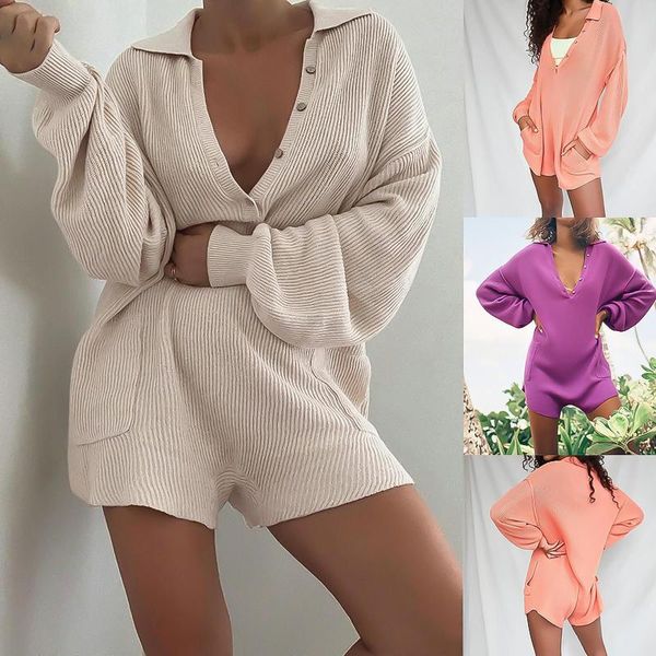 women's jumpsuits & rompers loose playsuit women solid color turn down collar v neck pocket spring autumn jumpsuit for clothing, Black;white
women's jumpsuits & rompers loose playsuit women solid color turn down collar v neck pocket spring autumn jumpsuit for clothing, Black;white