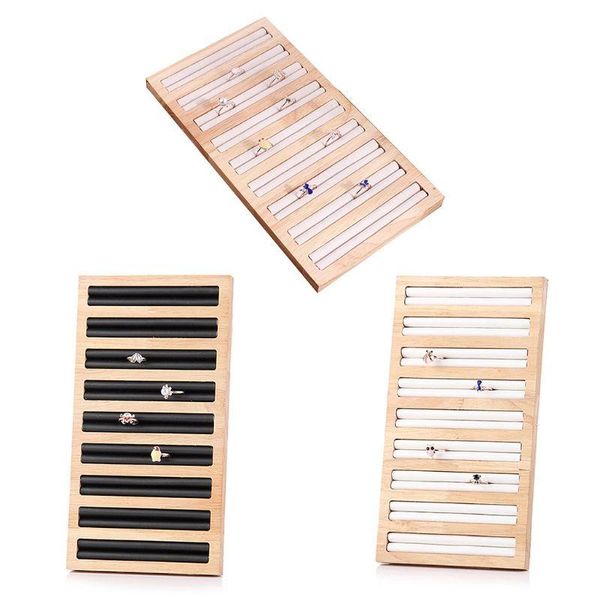 jewelry pouches, bags rectangle wood 9 long slots display tray ring holder large capacity leather insert necklaces organizer bracelets, Pink;blue
jewelry pouches, bags rectangle wood 9 long slots display tray ring holder large capacity leather insert necklaces organizer bracelets, Pink;blue