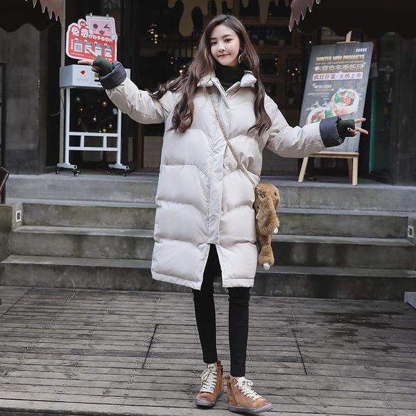 women's trench coats winter coat women abrigos mujer invierno 2021 korean padded warm long jacket ladies elegant parka fashion outerwea, Tan;black
women's trench coats winter coat women abrigos mujer invierno 2021 korean padded warm long jacket ladies elegant parka fashion outerwea, Tan;black
