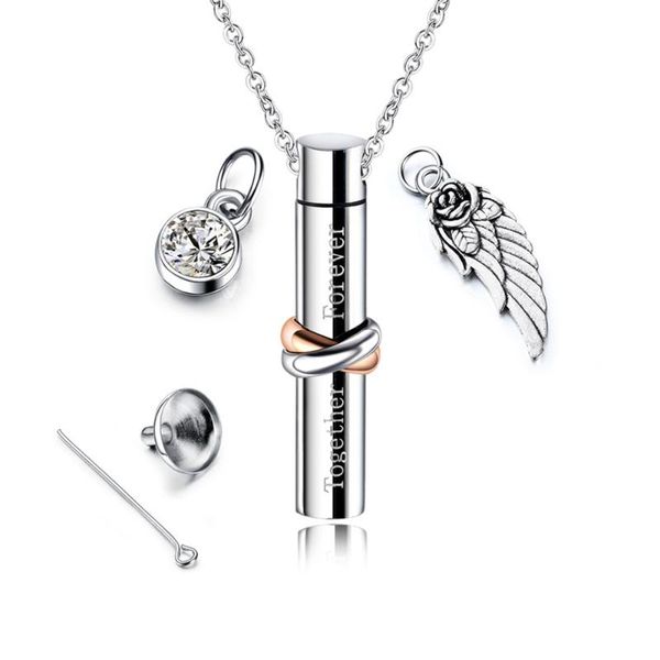 pendant necklaces fate love arrival men empty perfume pendants store pet ashes stainless steel fashion jewelry dropship supplier, Silver
pendant necklaces fate love arrival men empty perfume pendants store pet ashes stainless steel fashion jewelry dropship supplier, Silver