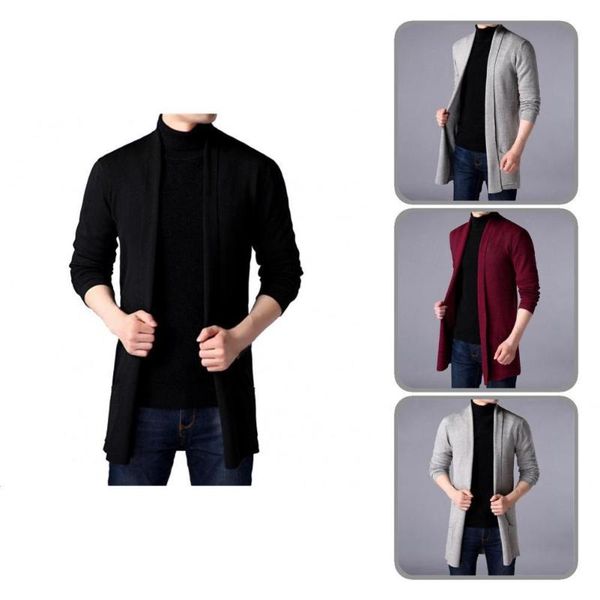 men's jackets long coat knitted skin-friendly warm solid color winter sweater for home, Black;brown
men's jackets long coat knitted skin-friendly warm solid color winter sweater for home, Black;brown