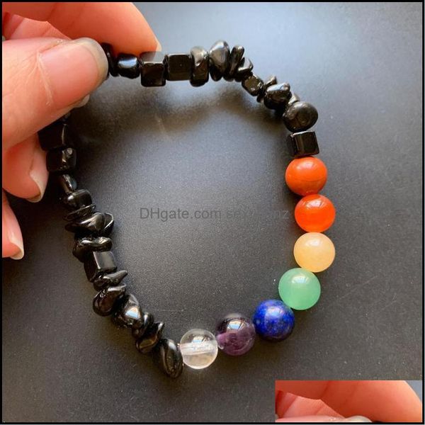 jewelry chakra stone beads bracelets irregar chip crystal strand bracelet men women energy healing stretch 1pc beaded, strands drop delivery, Black
jewelry chakra stone beads bracelets irregar chip crystal strand bracelet men women energy healing stretch 1pc beaded, strands drop delivery, Black