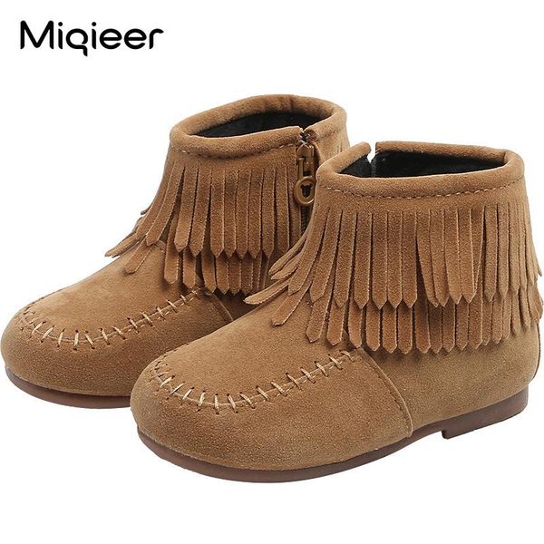 autumn winter fashion girls tassel boots kids suede soft warm non-slip children short casual princess leather shoes, Black;grey
autumn winter fashion girls tassel boots kids suede soft warm non-slip children short casual princess leather shoes, Black;grey