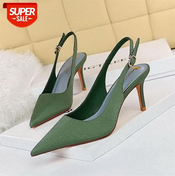 8999-3 european and american style fashion simple retro banquet women's shoes stiletto high heels hollowed back strap single #id9l
8999-3 european and american style fashion simple retro banquet women's shoes stiletto high heels hollowed back strap single #id9l