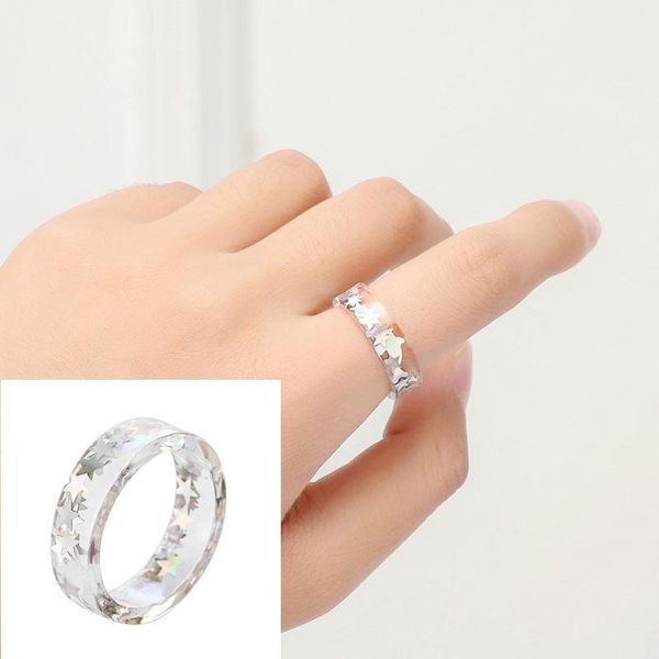 cluster rings 4 colors diy dried flowers epoxy ring transparent resin party jewelry cute for women romantic gifts, Golden;silver
cluster rings 4 colors diy dried flowers epoxy ring transparent resin party jewelry cute for women romantic gifts, Golden;silver