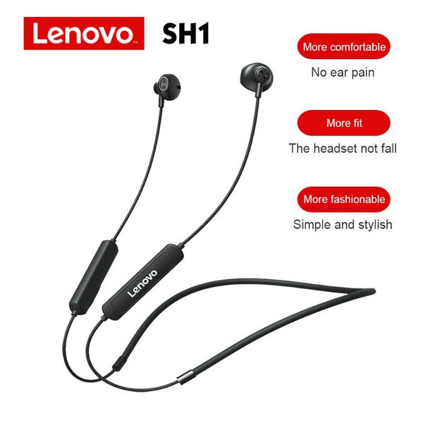 headphones & earphones lenovo sh1 bluetooth wireless headphone semi-in-ear sports earphone with moving coil speaker hifi sound quality heads
headphones & earphones lenovo sh1 bluetooth wireless headphone semi-in-ear sports earphone with moving coil speaker hifi sound quality heads