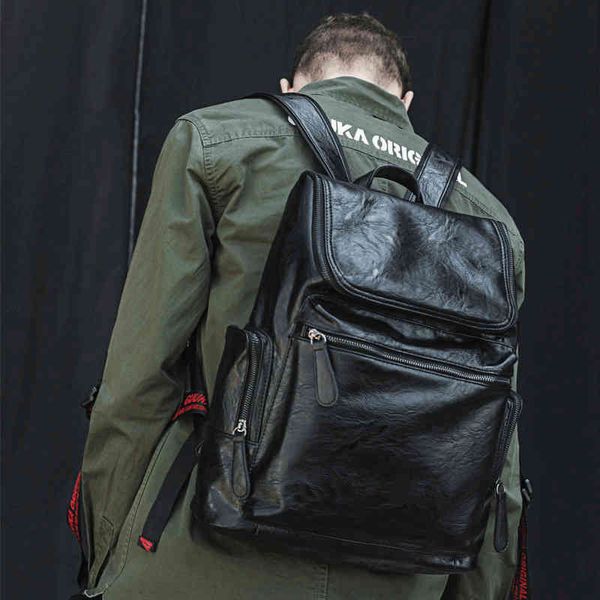 2021 new backpack men's fashion trend korean college student schoolbag leisure simple computer
2021 new backpack men's fashion trend korean college student schoolbag leisure simple computer