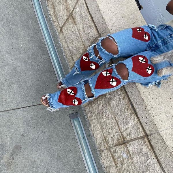 women's jeans women spring summer fashion high waist zipper straight wide leg pants print pink love female 2021 streetwear, Blue
women's jeans women spring summer fashion high waist zipper straight wide leg pants print pink love female 2021 streetwear, Blue
