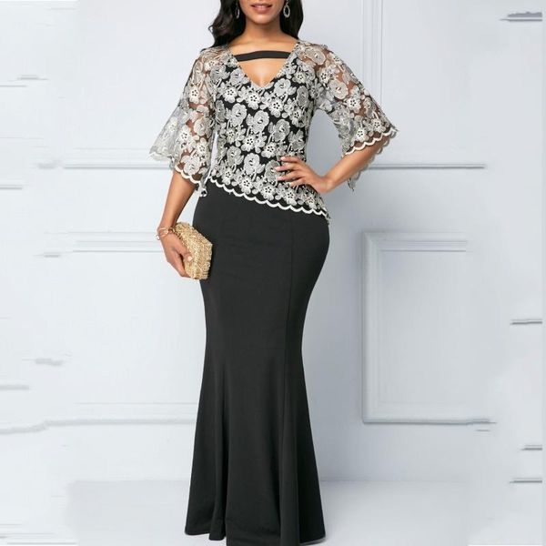 spring autumn african maxi dresses for women 2021 black fashion robe long dress lace bazin vestido dashiki party clothes ethnic clothing, Red
spring autumn african maxi dresses for women 2021 black fashion robe long dress lace bazin vestido dashiki party clothes ethnic clothing, Red