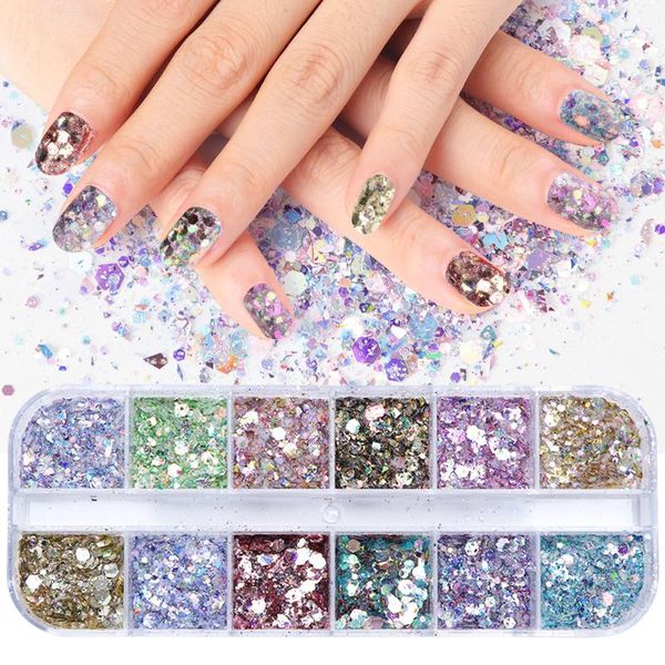 nail gel 12 grids mermaid hexagon glitter powder holographic 3d sparkly paillette flakes shining charm art sequins bling, Red;pink
nail gel 12 grids mermaid hexagon glitter powder holographic 3d sparkly paillette flakes shining charm art sequins bling, Red;pink