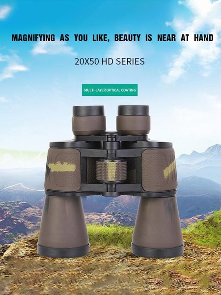 telescope & binoculars 20x50 hd military binocular lll night vision high clarity optical lens for hunting hiking mountaineering
telescope & binoculars 20x50 hd military binocular lll night vision high clarity optical lens for hunting hiking mountaineering