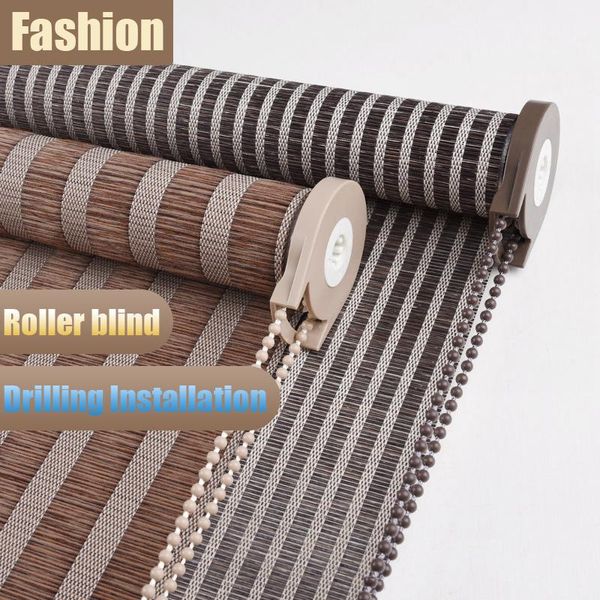 classical style striped imitation linen roller blind curtain lift blackout for study room tea office blinds
classical style striped imitation linen roller blind curtain lift blackout for study room tea office blinds