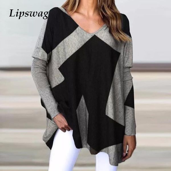 elegant shirt women spring summer patchwork print blouse long sleeve casual hem irregularity female fashion plus size women's blouses, White
elegant shirt women spring summer patchwork print blouse long sleeve casual hem irregularity female fashion plus size women's blouses, White