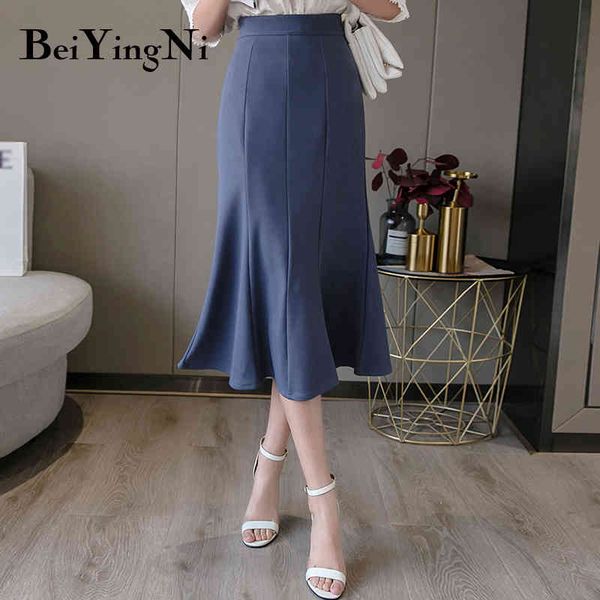 beiyingni woman's skirt casual package hip high waist office work wear mermaid skirts womens black saia midi mujer faldas 210416
beiyingni woman's skirt casual package hip high waist office work wear mermaid skirts womens black saia midi mujer faldas 210416
