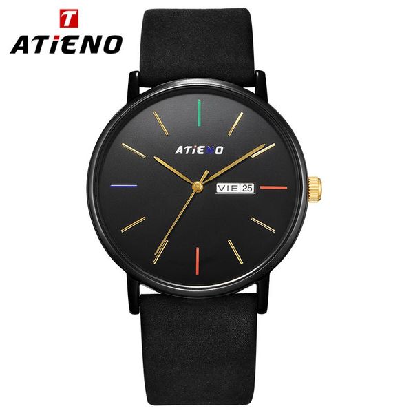 atieno men quartz watch business suede leather strap japan movement waterproof wirstwatch relógio homem quartzo wristwatches, Slivery;brown
atieno men quartz watch business suede leather strap japan movement waterproof wirstwatch relógio homem quartzo wristwatches, Slivery;brown