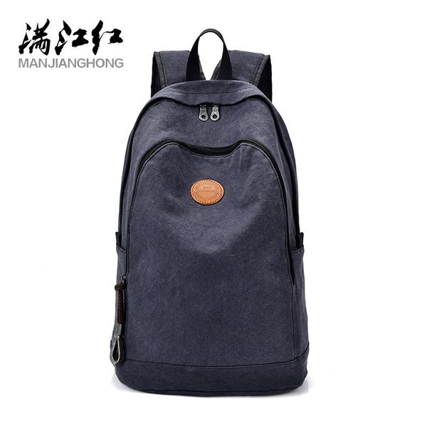 backpack manjianghong large capacity casual men's canvas solid color wild student bag fashion simple travel
backpack manjianghong large capacity casual men's canvas solid color wild student bag fashion simple travel