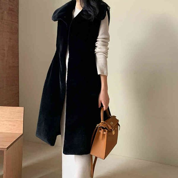 women's fur & faux vest women's autumn and winter new jacket imitation fur sleeveless cardigan black vest medium long fashion coat
women's fur & faux vest women's autumn and winter new jacket imitation fur sleeveless cardigan black vest medium long fashion coat