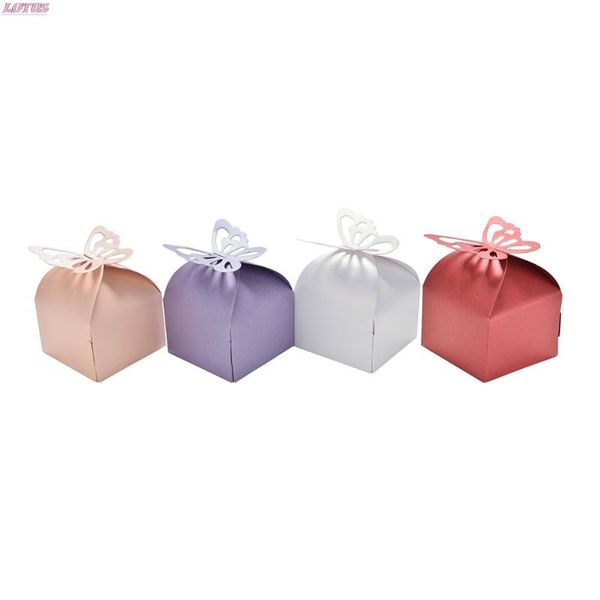 gift wrap 50/10pcs butterfly candy boxes 6*6*6cm diy party baby shower boda wedding decor paper favors gifts for decoration
gift wrap 50/10pcs butterfly candy boxes 6*6*6cm diy party baby shower boda wedding decor paper favors gifts for decoration