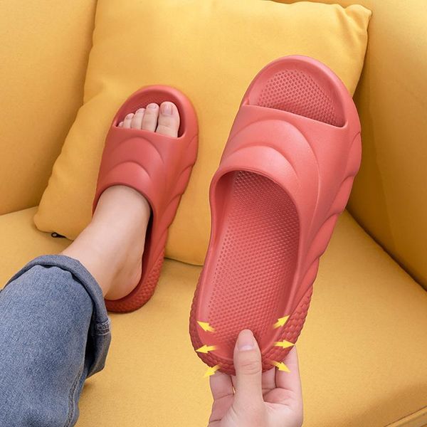 slippers men women's indoor home flats non slip wedges round toe bathroom shoes fashion eva slides sandals r5, Black
slippers men women's indoor home flats non slip wedges round toe bathroom shoes fashion eva slides sandals r5, Black