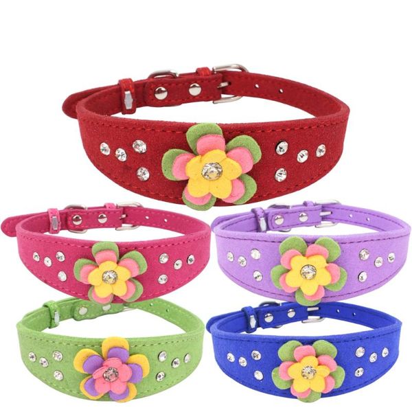 dog collars & leashes soft pu leather puppy pet with flower cute for small dogs yorkie
dog collars & leashes soft pu leather puppy pet with flower cute for small dogs yorkie