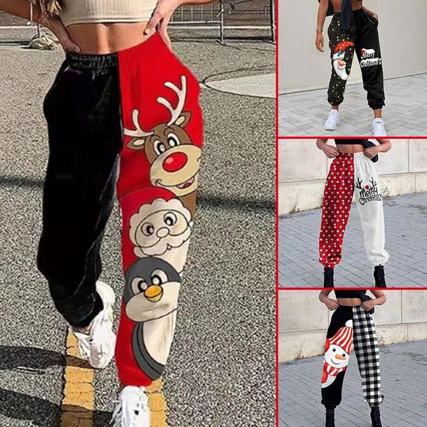 women's pants & capris hip hop christmas printed high waist jogger harem baggy trousers for dance sport running jogging, Black;white
women's pants & capris hip hop christmas printed high waist jogger harem baggy trousers for dance sport running jogging, Black;white