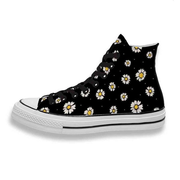 custom printed pretty white daisy on black background sneakers high mens womens running shoes skateboard diy trainers canvas casual
custom printed pretty white daisy on black background sneakers high mens womens running shoes skateboard diy trainers canvas casual