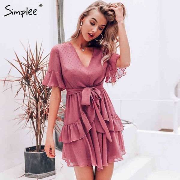 v-neck polka dot women dress summer style layer ruffle chiffon short sundress elegant zipper holiday vestidos 210414, Black;gray
v-neck polka dot women dress summer style layer ruffle chiffon short sundress elegant zipper holiday vestidos 210414, Black;gray