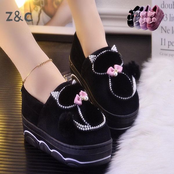 winter warm slippers women cute fur ball high heel cotton shoes thick bottom indoor non-slip furry slides for girls 2021, Black
winter warm slippers women cute fur ball high heel cotton shoes thick bottom indoor non-slip furry slides for girls 2021, Black