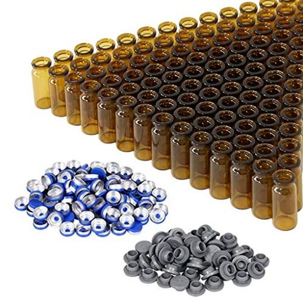lab supplies 10ml amber glass headspace vials with plastic-aluminum flip caps and rubber sers, 100 pack, 20mm flat bottom vial(amber)
lab supplies 10ml amber glass headspace vials with plastic-aluminum flip caps and rubber sers, 100 pack, 20mm flat bottom vial(amber)