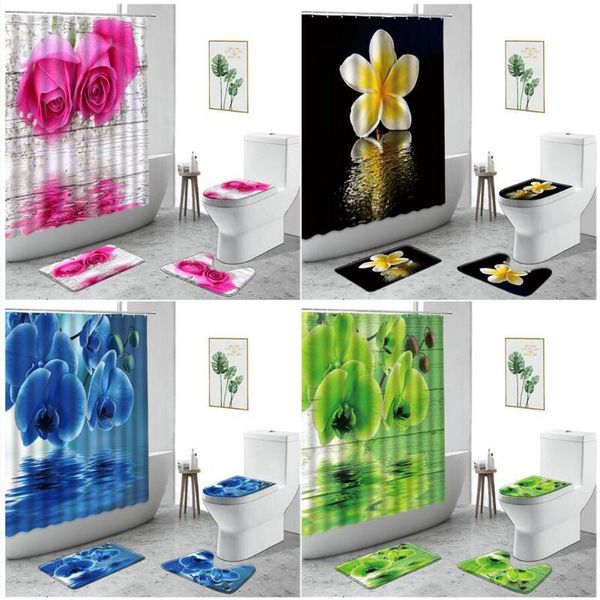 shower curtains water surface blue flower curtain summer plant bathroom 4-piece set waterproof bath non-slip carpet toilet cove
shower curtains water surface blue flower curtain summer plant bathroom 4-piece set waterproof bath non-slip carpet toilet cove
