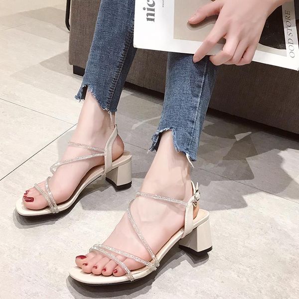 thick heel sandals women pvc transparent open toe summer crystal ribbon high ankle buckle shoes beige green, Black
thick heel sandals women pvc transparent open toe summer crystal ribbon high ankle buckle shoes beige green, Black