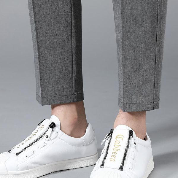men's pants 2021 brand business suit men casual formal slim fit spring summer male classic office ankle length straight trousers, Black
men's pants 2021 brand business suit men casual formal slim fit spring summer male classic office ankle length straight trousers, Black