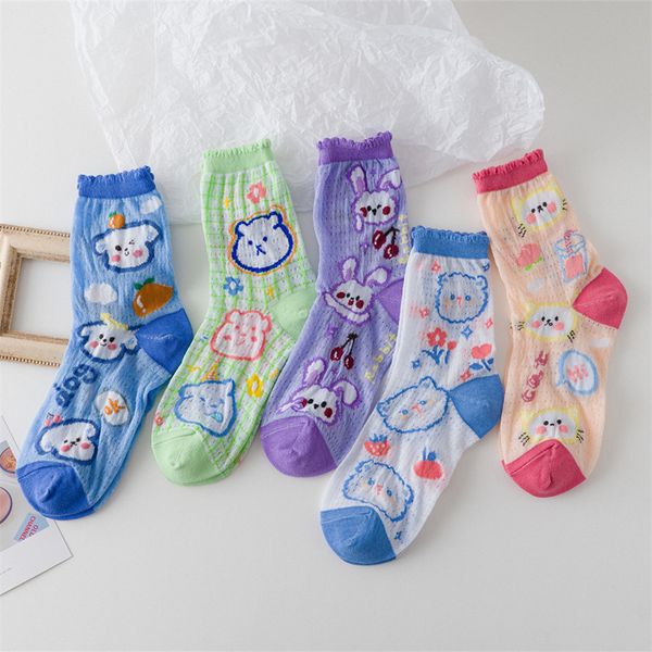 spring and autumn silk stockings ins cute cartoon bear girl lace soft sister bubble mouth tube college style, Red;black
spring and autumn silk stockings ins cute cartoon bear girl lace soft sister bubble mouth tube college style, Red;black