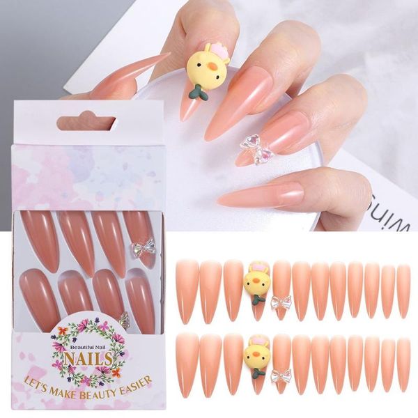 false nails nail art long paragraph jelly gum bow fake yellow duck artificial, Red;gold
false nails nail art long paragraph jelly gum bow fake yellow duck artificial, Red;gold