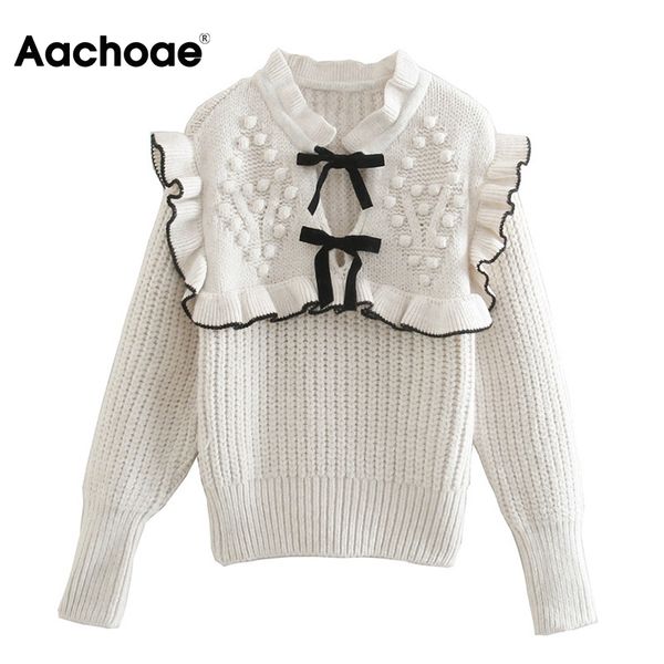 chic bow tie patchwork knitted sweater women ruffles sweet jumper 2021 female long sleeve casual pullovers, Black;white
chic bow tie patchwork knitted sweater women ruffles sweet jumper 2021 female long sleeve casual pullovers, Black;white