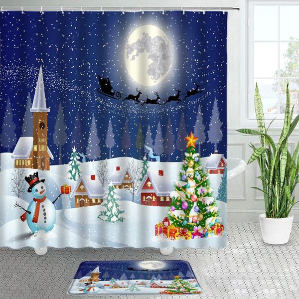 shower curtains moon snowman xmas trees blue christmas bathroom decor bath mats sets snow winter year door mat non-slip rugs
shower curtains moon snowman xmas trees blue christmas bathroom decor bath mats sets snow winter year door mat non-slip rugs